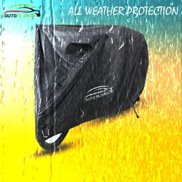 auto alaxon Universal Waterproof Cycle Cover / Bicycle Cover for Dahon Bicycles - Black Bicycle Cover Free Size image 5