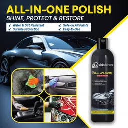 quickshines Liquid Car Polish for Dashboard, Leather image 2