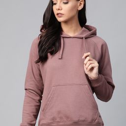 roadster Women Full Sleeve Solid Hooded Sweatshirt-picture-11