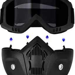 anyride New Anti-Dust Motorcycle Face Mask Protective Gear Face Shield Goggles Helmet Visor image 2