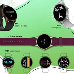 Noise 1.43''AMOLED display, Bluetooth Calling,100+ Watch faces,IP68 Rating Smartwatch image 5