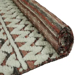 Mixed Floral Polyester 6x8 Feet Hand Woven Carpet by The Woven Legacy image 5