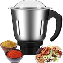 gigawatts Mixer Grinder Blender Jar Stainless Steel Grinding Container without Clip Lid Mixer Juicer Jar-picture-17