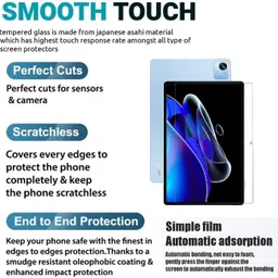 Bigil Edge To Edge Tempered Glass for realme Pad X 11 inch image 5