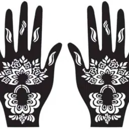 vmens99 Mehndi Stencil Set for Women & Girls | Reusable Bridal & Festival Mehndi M_F231 Hand Mehndi Stencil Stencil-picture-14