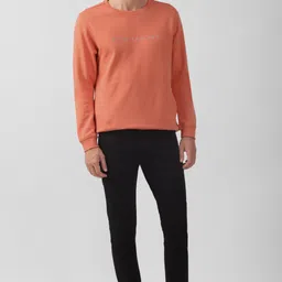 peter england Men Full Sleeve Solid Sweatshirt image 4