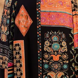 inweave Women Printed A-line Multicolor Skirt image 4