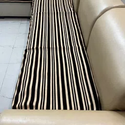 goldeniz Velvet 3+2 Seater L-Shape Sofa Plain Cover image 3