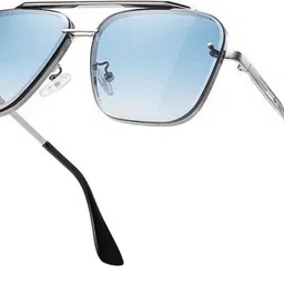 kopek Gradient, Toughened Glass Lens, UV Protection Retro Square, Over-sized Sunglasses (Free Size) image 3