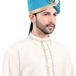 PRIYAKANT SAFAWALA Solid Pagri image 3