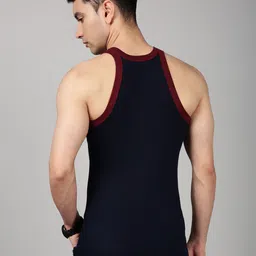 lux parker Pack of 3 Men Vest image 2