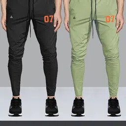 avolt Pack of 2 Men Printed Multicolor Track Pants-picture-24