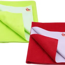 giant impex Waterproof Quick Dry Ultra Absorbent Baby Dry Sheet/Bed Protector SMALL-COMBO image 1