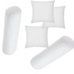 gtx Microfibre Bolster Pack of 5 Solid Jaipur Made Set of 2 Bolster & 3-picture-11