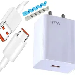 shopreals Wall Charger Accessory Combo for 80W Tecno Pop 7 Pro Quick Dash Flash Super Vooc-picture-13