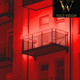 volt vision 1200 LEDs 5 m Red Steady Strip Rice Lights image 5