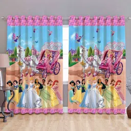 bella true 152.4 cm (5 ft) Window Polyester Blackout Curtain (Pack Of 2)-picture-35