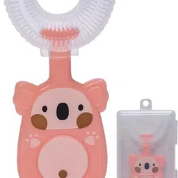 safe-o-kid U Shaped Brush for Baby,Oral Hygiene Teething/Soft with Case (2-12 Years) Soft Toothbrush-picture-33