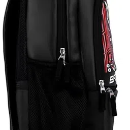 the gangster Medium 28 L Laptop Backpack Devil Edition Backbencher Bag (faux Leather) With 2 Hidden Pockets image 4