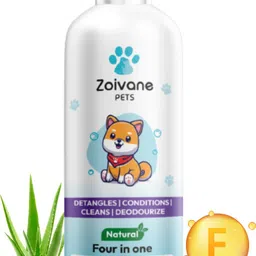 zoivane Four in One Dog Shampoo & Conditioner | Anti Tick Shampoo for Dogs | 200 ML Allergy Relief, Anti-microbial, Whitening and Color Enhancing, Anti-dandruff Floral, Sweet Dog Shampoo-picture-18