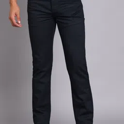 integriti Men Slim Mid Rise Dark Blue Jeans image 1