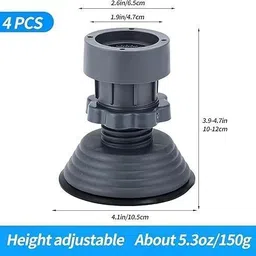 trolly Air Cooler, Refrigerator, Washing Machine, Water Cooler Material Rubber, Plastic image 3
