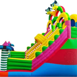 jump n play Inflatable Slide Bouncy With Good Color Combination with 14x22 Feet Inflatable Hoppers & Bouncer image 3