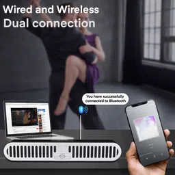 Vpiul Stereo bass with power-pact audio portable wireless 5 W Bluetooth Soundbar image 5