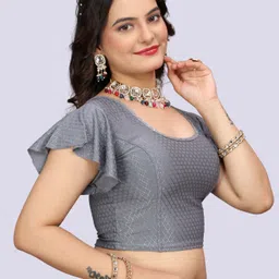 lambodar textiles Round Neck Women Blouse image 3