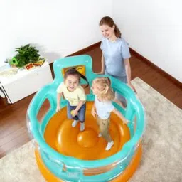 hornflow Inflatable (IND*77) Round Bouncy Castle Hops (Multicolor) Inflatable Hoppers & Bouncer-picture-25
