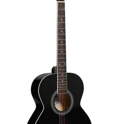 oto Technical Wood Bridge & Fretboard Acoustic Guitar Basswood Tech Wood Right Hand Orientation image 3