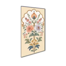 nestroots Floral Canvas Art Collection Set of 4 Printed Wall Painting Black Frame image 4