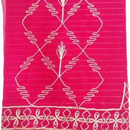 mantushti Embroidered Semi Stitched Rajasthani Poshak image 4