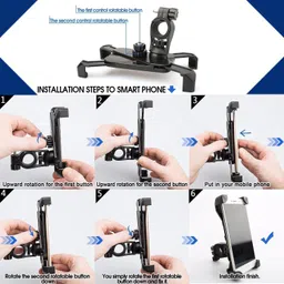 frackson Universal 360 Rotation Bicycle Phone Mount Holder For 3.5inch to 7.0inch Screen Bicycle Phone Holder image 3