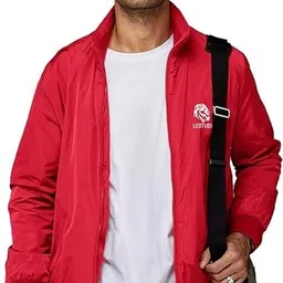 Leotude Solid Men Wind Cheater-picture-13