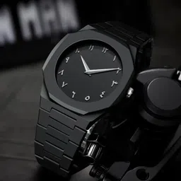 realbuff Mens Analog Wrist Watch Stainless Steel Chain Analog Watch - For Men Formal Glow image 1