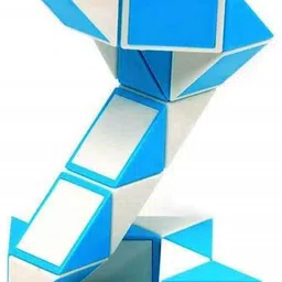 munishh Magic Snake 24 Blocks – Geometric Brain Teaser Twist Puzzle Toy for Kids image 4