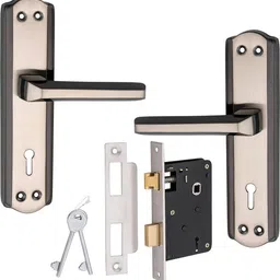 jasvik Brass, Stainless Steel, Silver Plated, Iron Glossy Handlesets image 3