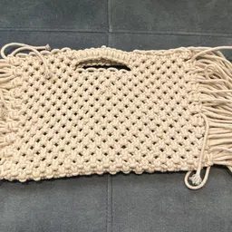 tugs Casual White Clutch image 3