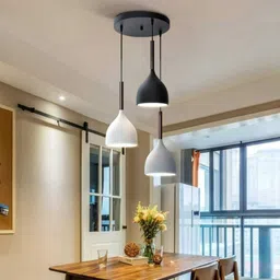 lyse decor Round Hanging Lights for Bedroom, Living Room, Restaurants and Dining Lights Chandelier Ceiling Lamp-picture-36