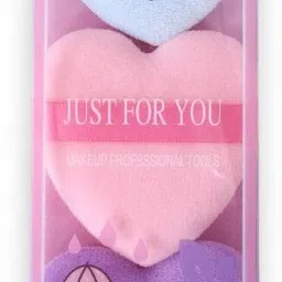 gimbal 3pcs Face Makeup Heart Shape Sponge Puff Blender, Soft Makeup Finger Sponges image 5