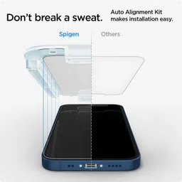 Spigen Tempered Glass Guard for Apple iPhone 12 mini image 3