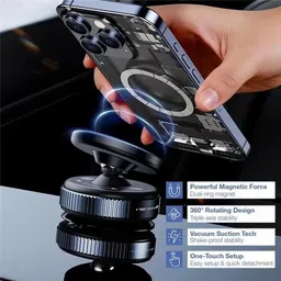 edtepy Car Mobile Holder for Dashboard, Magnetic image 2