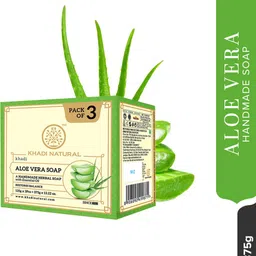 khadi natural Organic Aloevera Soap image 5