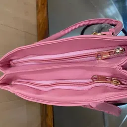 house of common Women Pink Hand-held Bag image 4