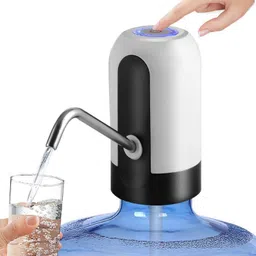 rajkuvar Automatic Wireless Water Bottle Can Dispenser Pump with USB Rechargeable Battery Bottled Water Dispenser image 2