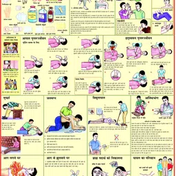 vcp First Aid Chart - Hindi Photographic Paper-picture-23