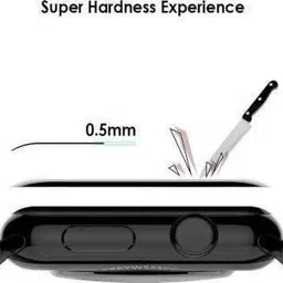 KONG FU MA Screen Guard for Rado Analogue Centrix Ceramic Gold Strap Black Dial Men's Watch AR image 2