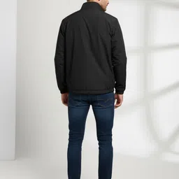 timber hitch Men Solid Bomber Jacket image 2