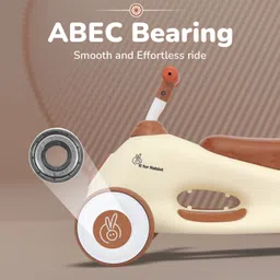 r for rabbit Speedster Zoomy Push Ride-on with Ergonomic Seat Design and Non-slip Footrest Rideons & Wagons Non Battery Operated Ride On image 5